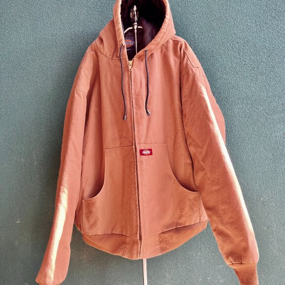 Dickies Canvas Jacket Mens 3XL Work Coat Hooded - Picture 1 of 10